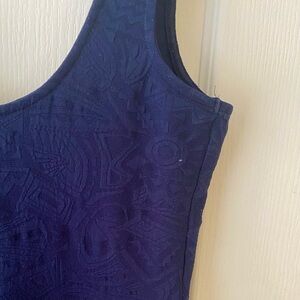 Urban Outfitters flair stretchy patterned dress